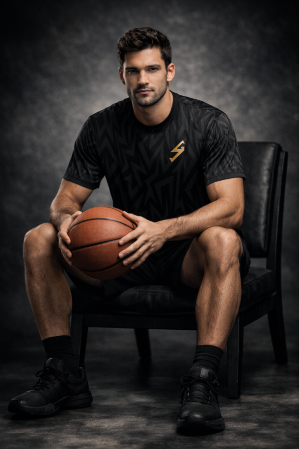 Camiseta Thunder Strike Black – G.O.L.D. Collection