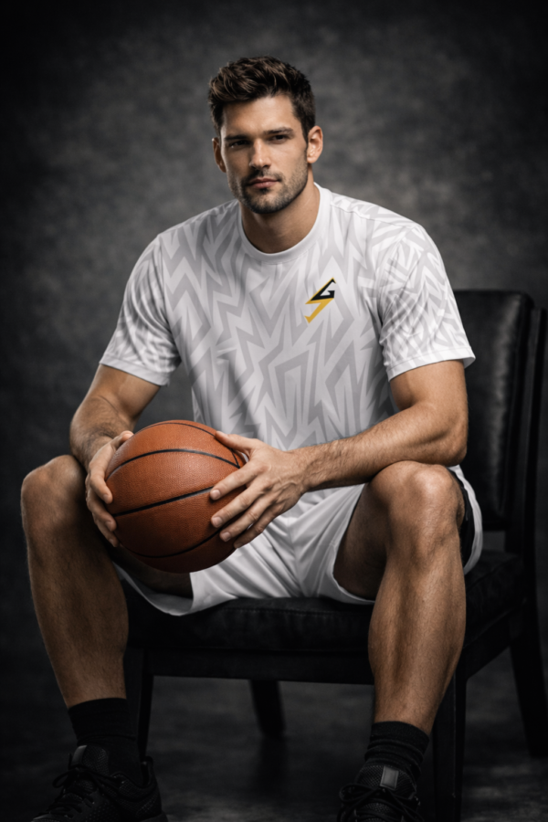 Camiseta Thunder Strike White – G.O.L.D. Collection