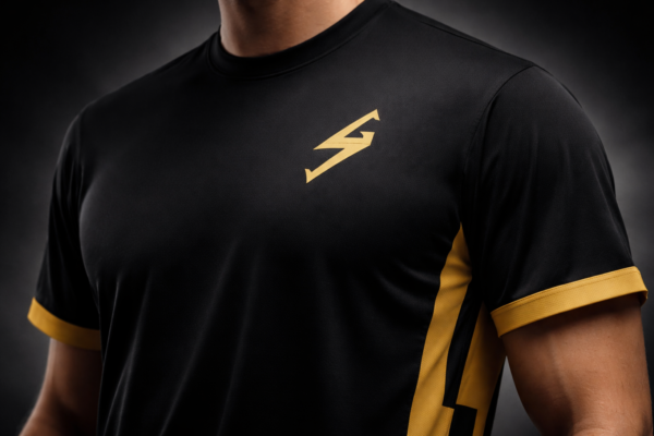 Camiseta Velocity Black – G.O.L.D. Collection